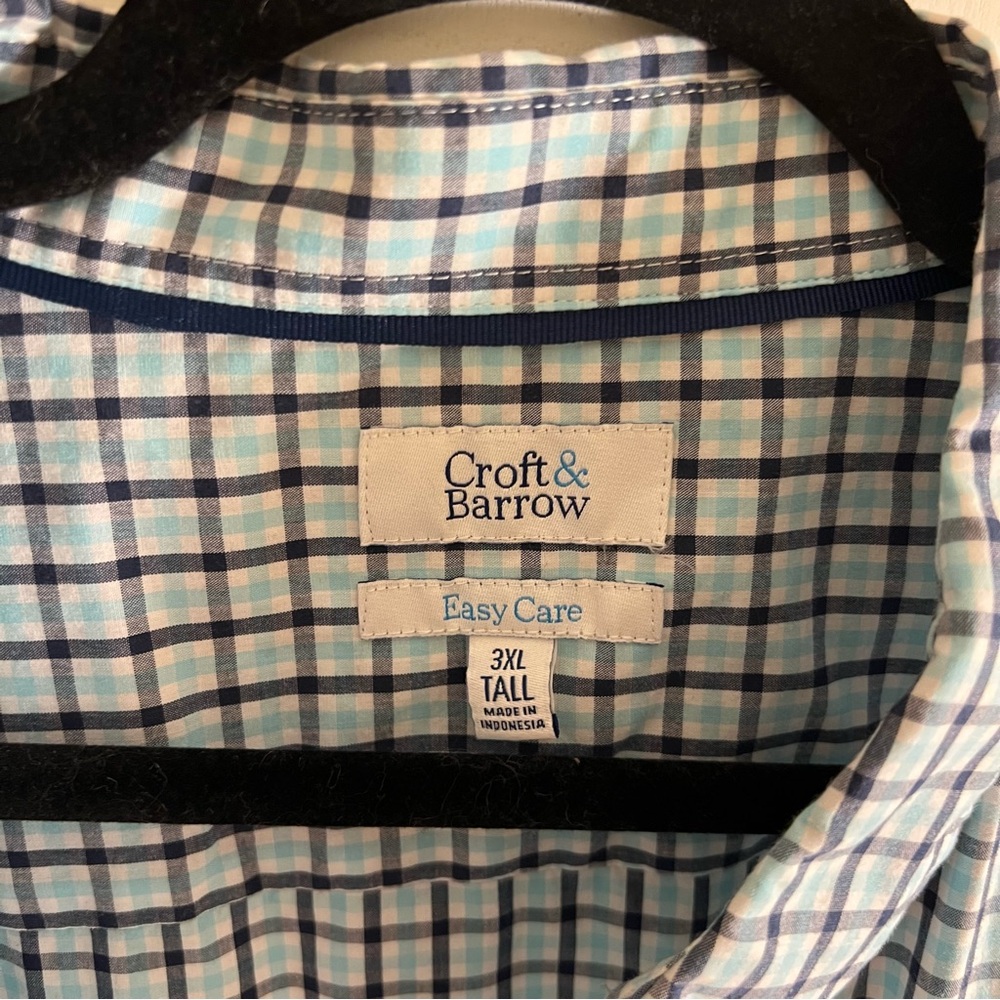 Blue button up - Picture 2 of 2